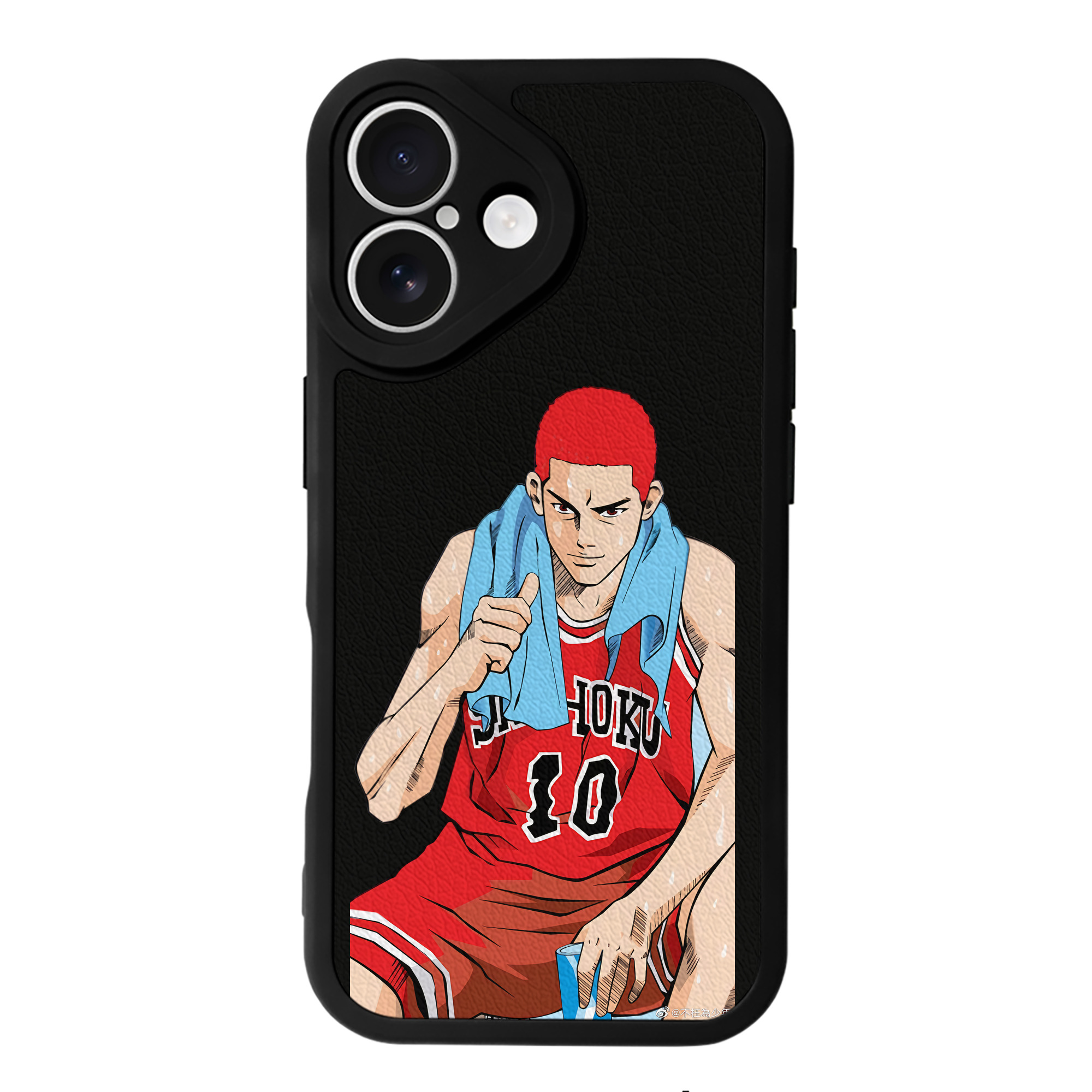 （画像用） SLAM DUNK／スラムダンク 【iPhone 16シリーズ対応】シリコンスマホケース（レザー調） 材質：シリコン
